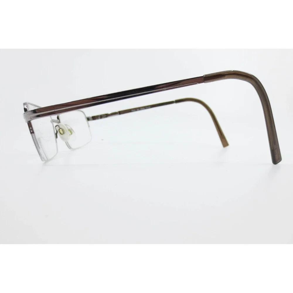 Max by Max Cole MMC 03 COL 20 Gunmetal Rectangular Eyeglasses 57-19-145